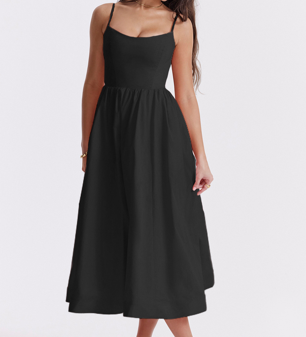 ESTELLE | Rochie Midi cu Corset Elegantă de Vară