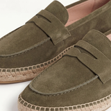 Espadrile Olive Suède Riviera