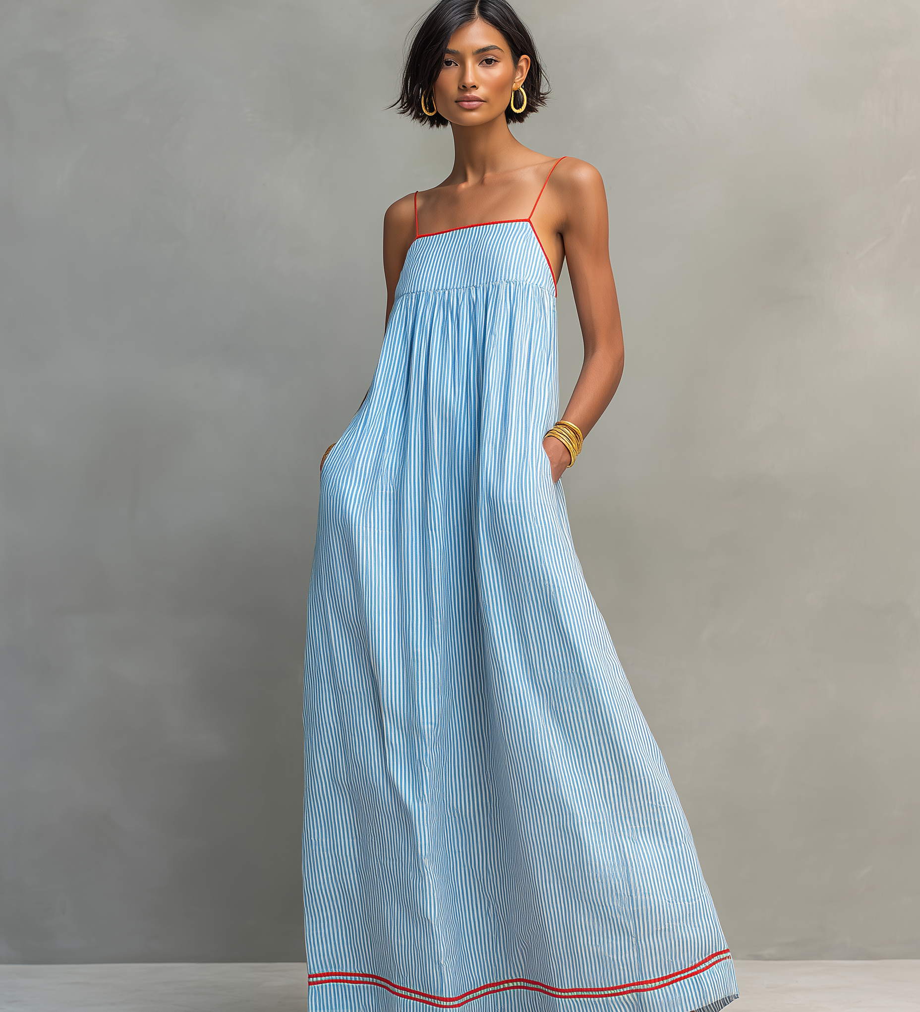 AZURE | Rochie midi