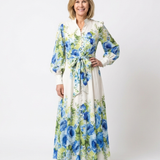 Harper | Rochie Maxi cu Mâneci Lungi și Flori