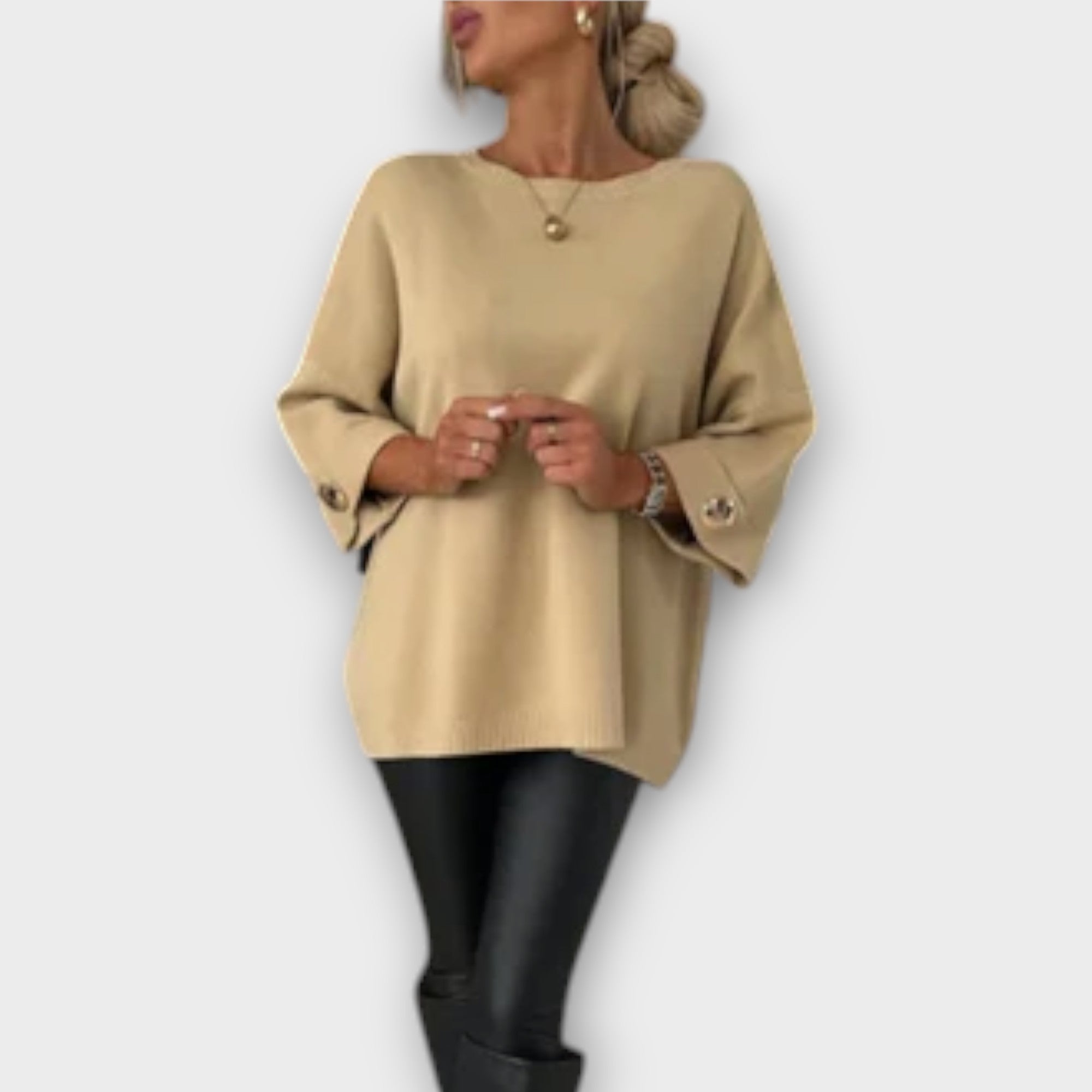 Isabella | Pulover Elegant cu Croială Ajustată