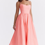 ESTELLE | Rochie Midi cu Corset Elegantă de Vară