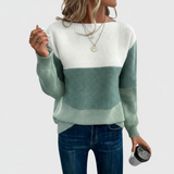 Marija | Pulover Patchwork Tricolor