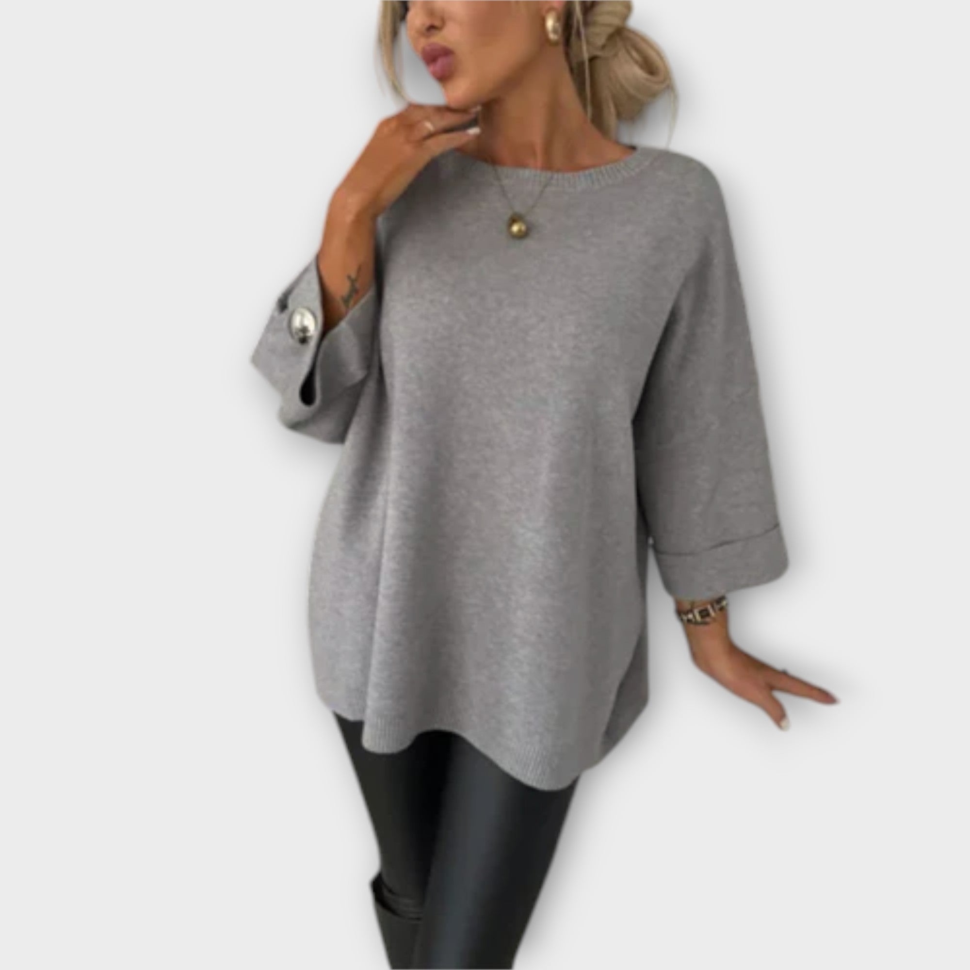 Isabella | Pulover Elegant cu Croială Ajustată