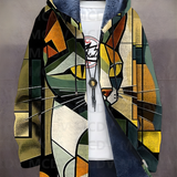 Azahara | Hanorac cu Imprimeu Artistic