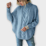 Elysian | Pulover din Tricot cu Model Reliefat