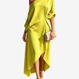 CAMILA™ │ ROCHIE ELEGANTĂ ASIMETRICĂ