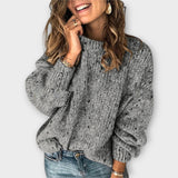 Eileen | Pulover Amplu cu Accente Vintage