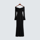 Rosalie™ | Rochie stilată cu umeri descoperiți