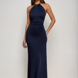 JANA | Rochie Maxi cu Guler Halter