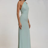 JANA | Rochie Maxi cu Guler Halter