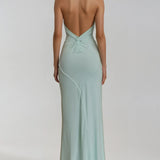 JANA | Rochie Maxi cu Guler Halter