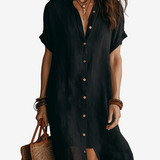 Rochie Midi Boho Modern cu Croială Lejeră