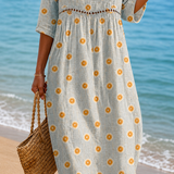 Rochie Midi Ușoară și Lejeră