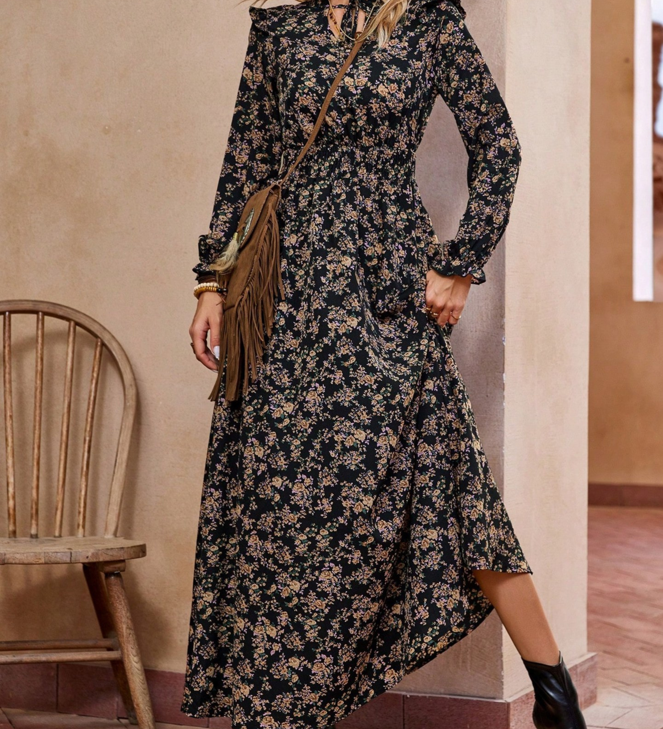 ADELA | Rochie maxi