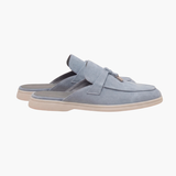 Mule Mediteraneană din Suede Albastru Cer