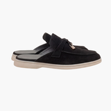 Mule Mediteranean din Suede Negru
