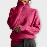 Maja | Pulover cu Model Nordic Retro