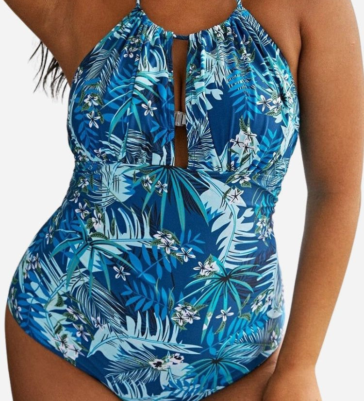 Costum de baie întreg, confortabil, pentru femei cu forme