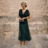 ELIZA™ – ROCHIE VERDE ELEGANTĂ