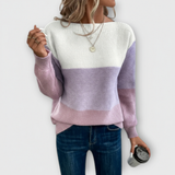 Marija | Pulover Patchwork Tricolor