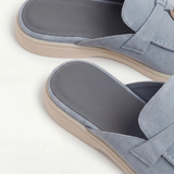 Mule Mediteraneană din Suede Albastru Cer