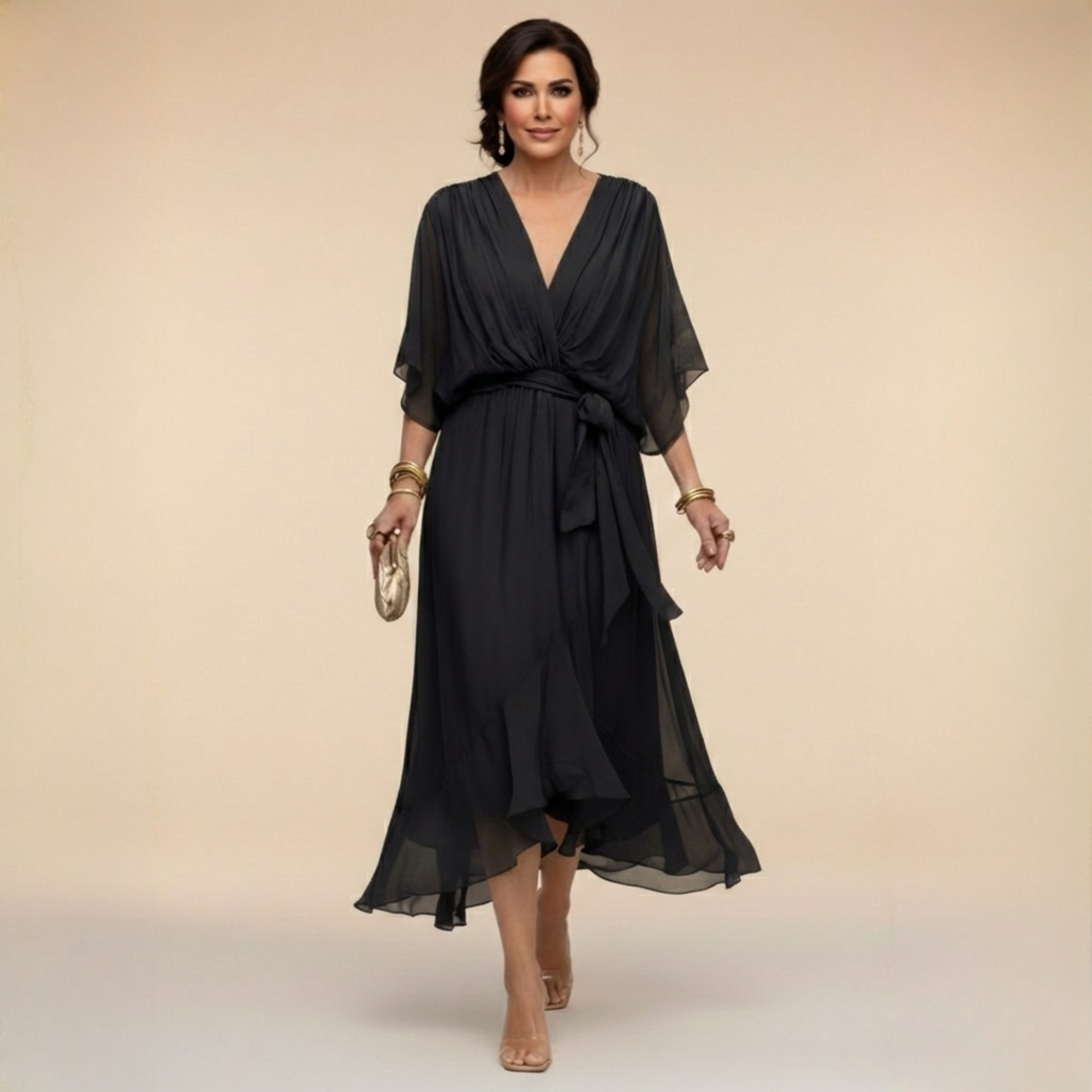 MONICA | Rochie midi