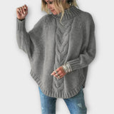Elysian | Pulover din Tricot cu Model Reliefat
