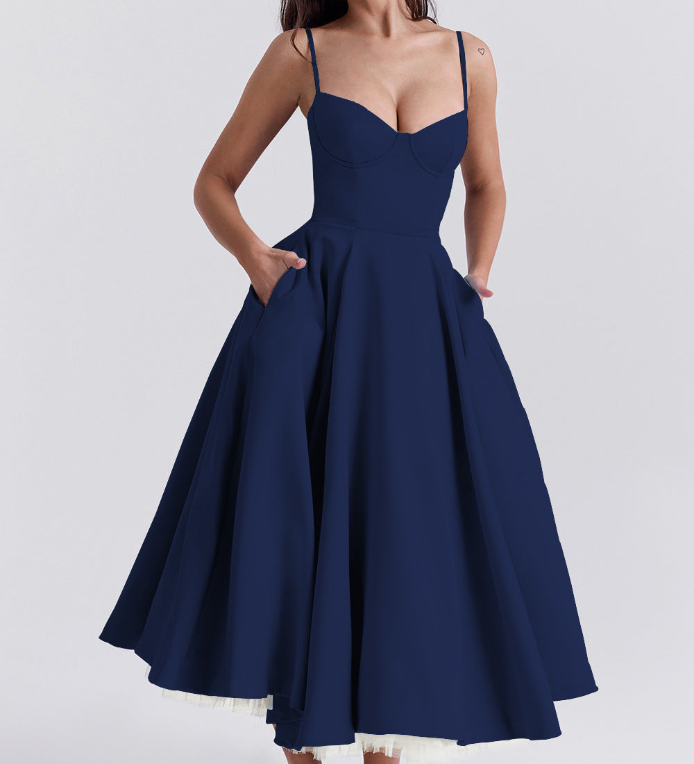 YLIANA | Rochie Midi Romantică de Vară