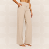 Sanda - Pantaloni comozi din material elastic