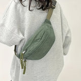 Olga | Geantă Crossbody din Catifea Ribbed