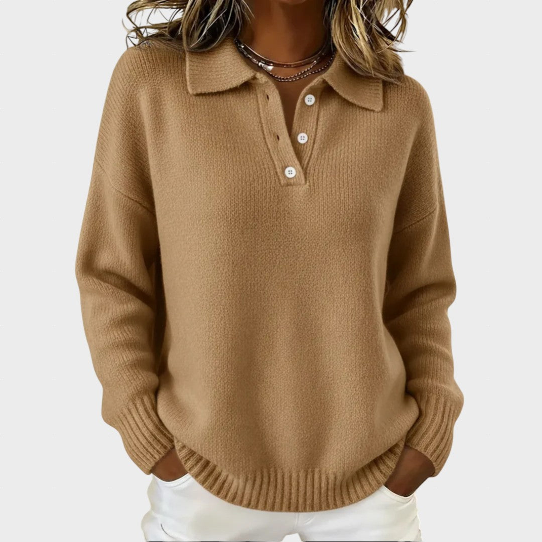 Marusa | Polo din Tricot Moale
