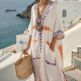 Cleopatra – Rochie Caftan Violet & Condiment