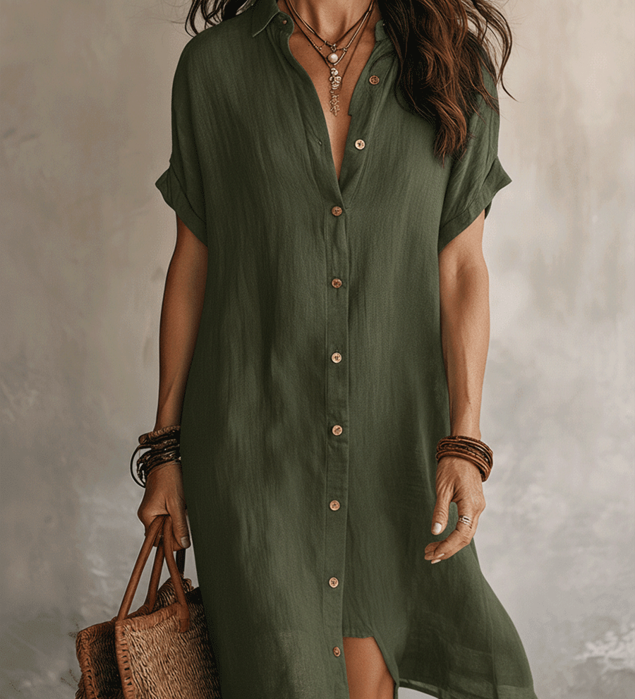 Modern Boho | Rochie Midi Fără Efort