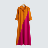 Helene - Rochie midi stilată pentru eleganță fără griji