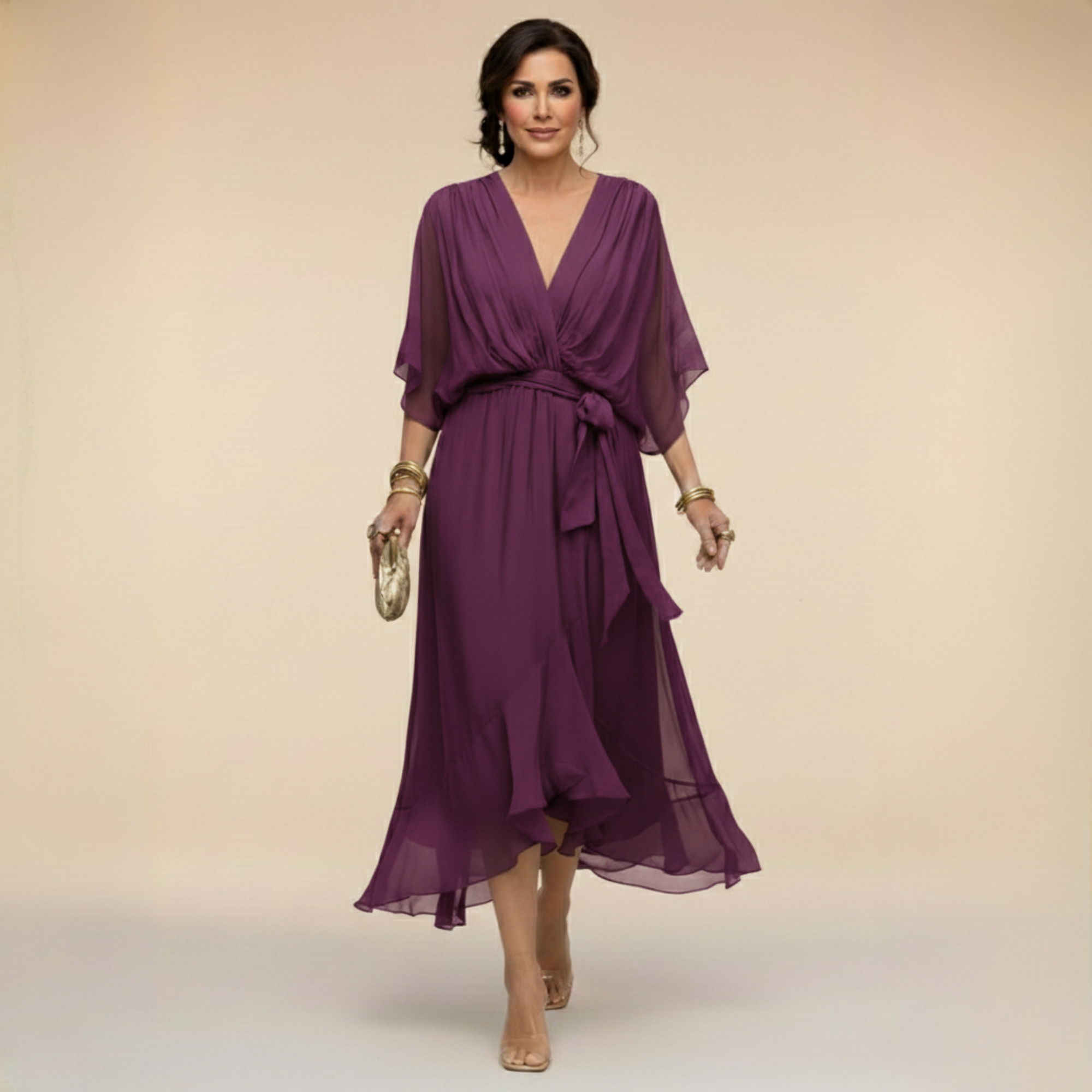 MONICA | Rochie midi