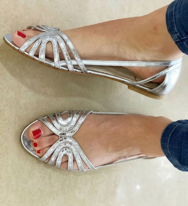 Eleonora | Sandale de Vară Aurii