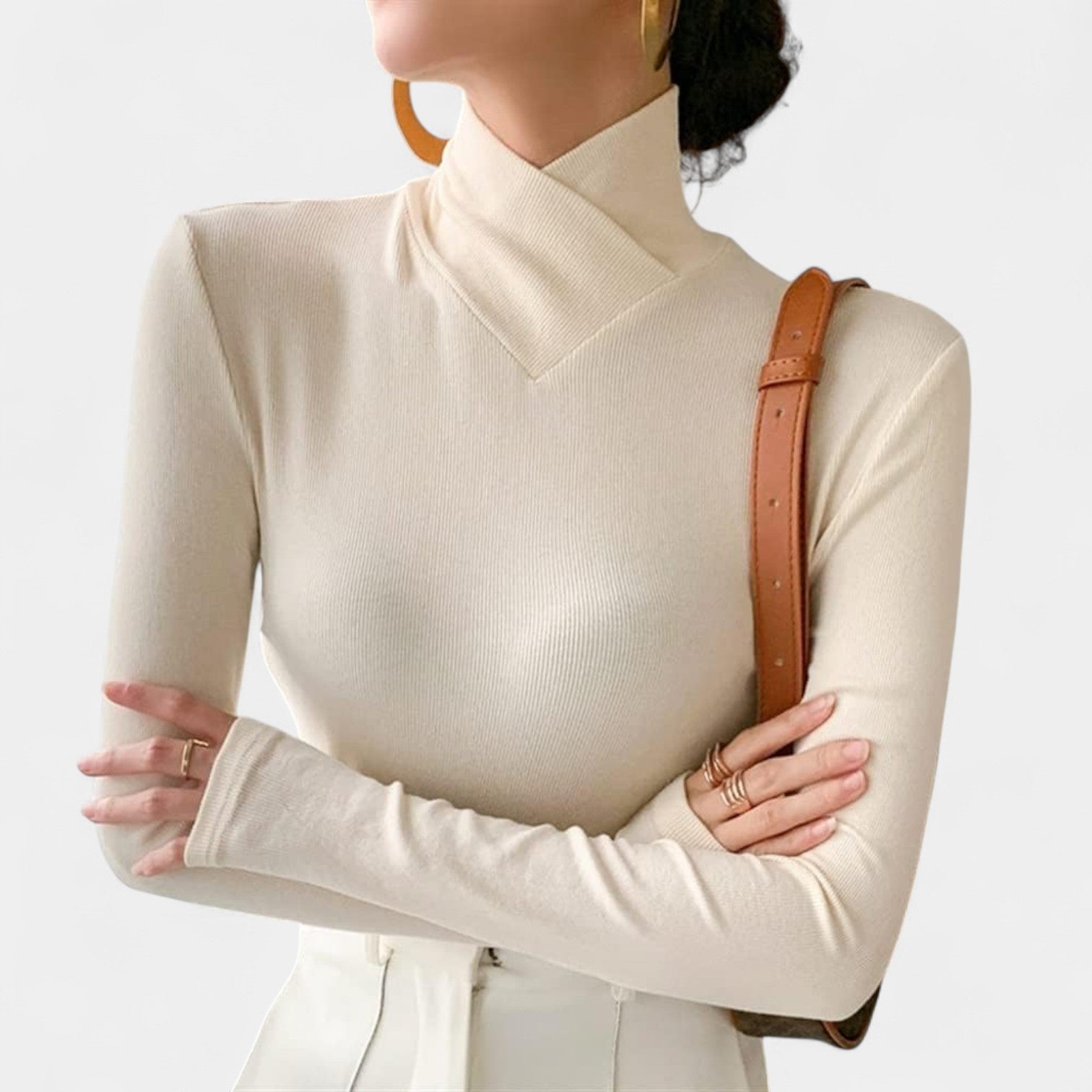Veronika | Pulover Elegant cu Croi Ajustat