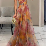GISELLE | Rochie Maxi din Chiffon