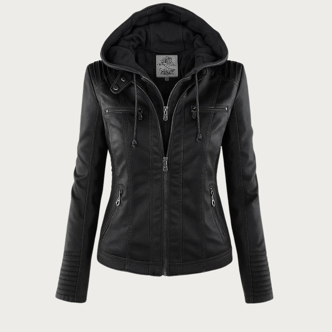 Tatiana – Jachetă Biker din Eco-Piele