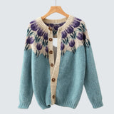 Keysha - Cardigan cu flori