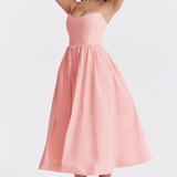 ESTELLE | Rochie Midi cu Corset Elegantă de Vară