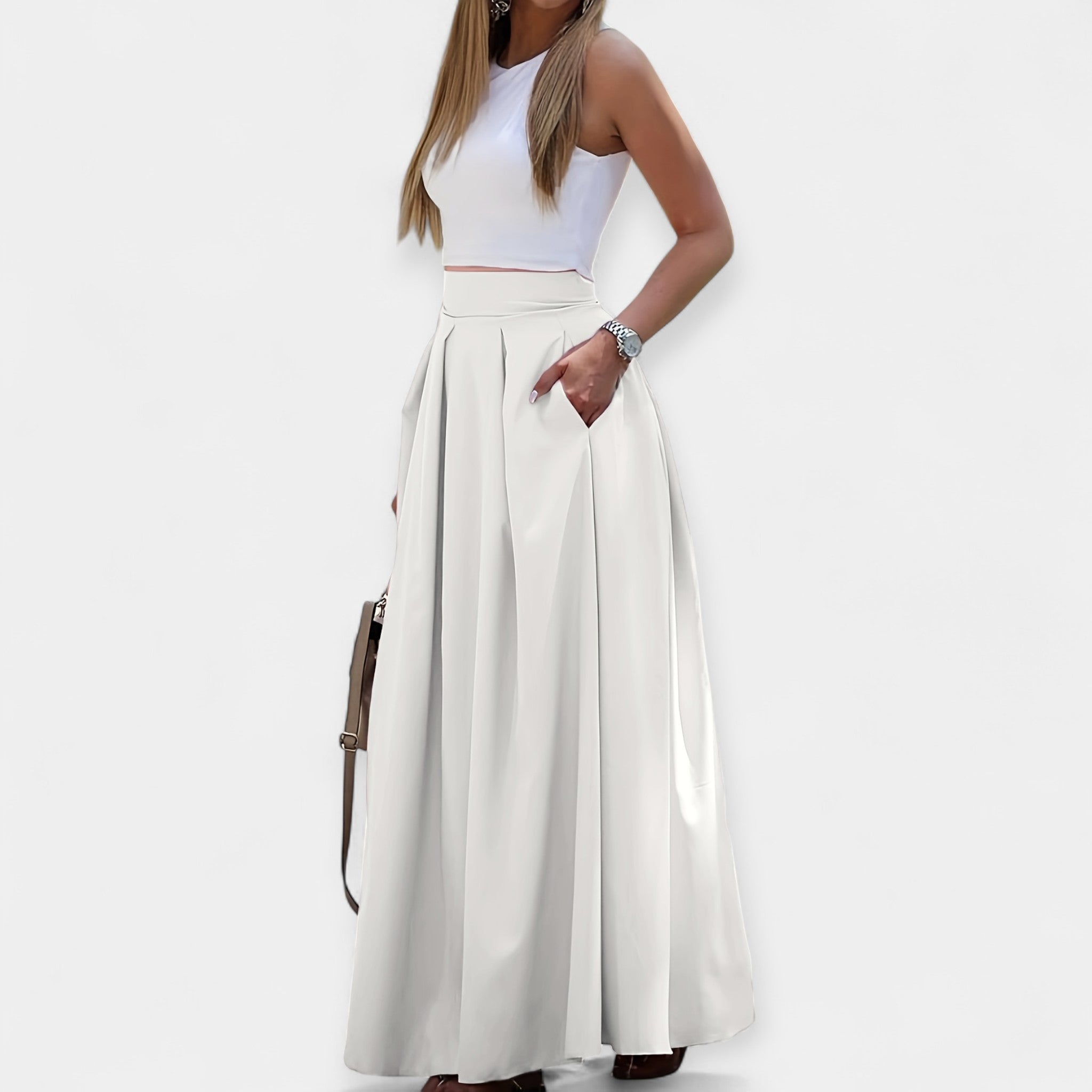 Fustă Midi Elegantă