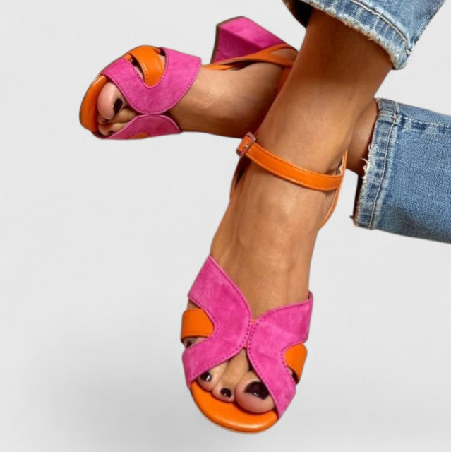Simona – Sandale Ortopedice cu Toc Comfort