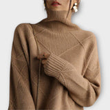 Maja | Pulover cu Model Nordic Retro