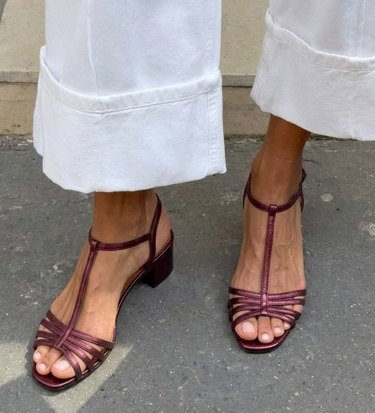 Allegra | Sandale Aurii Eleganță Zilnică