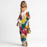 Doina - Rochie artistică cu un umăr