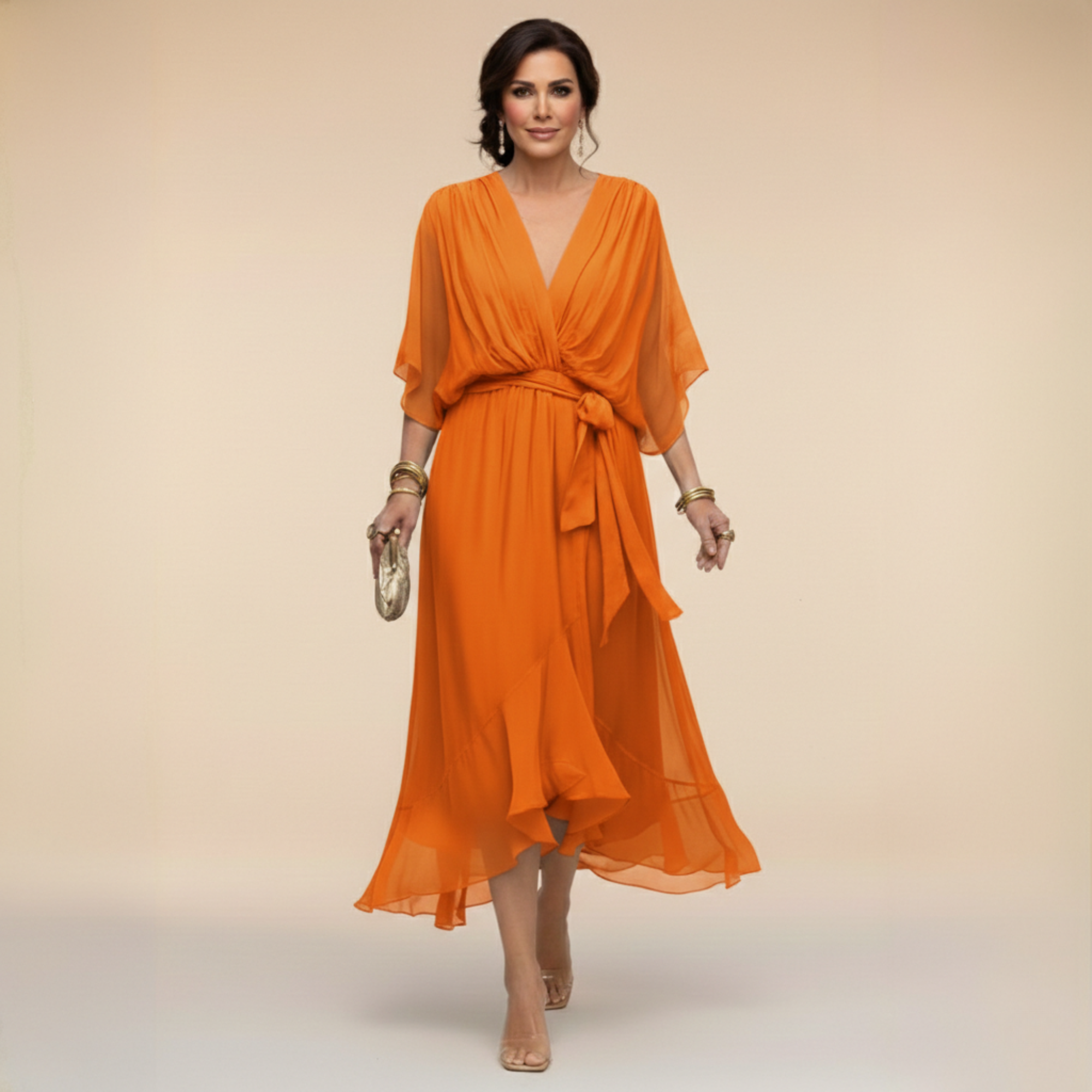 MONICA | Rochie midi