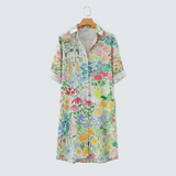 Nadine - Rochie florală de primăvară pentru un stil fără griji