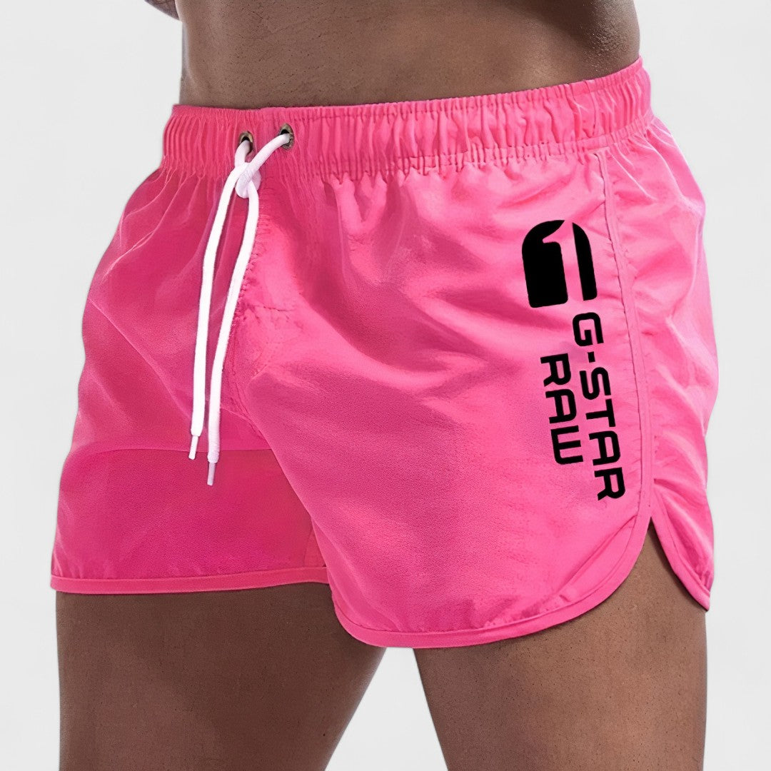 Pantaloni scurți de baie pentru bărbați, uscare rapidă (1+1 GRATIS)